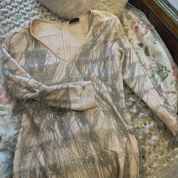 Formal fringe sparkle dress - Picture 4 of 4